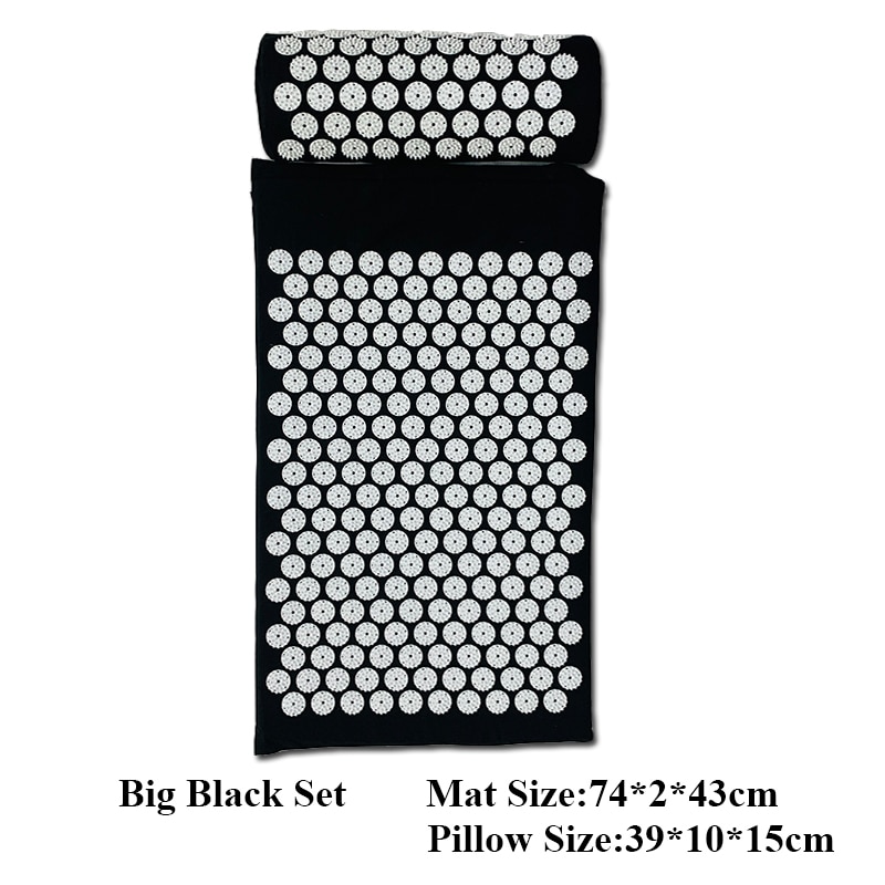 Massage Acupressure Mat and Pillow Set