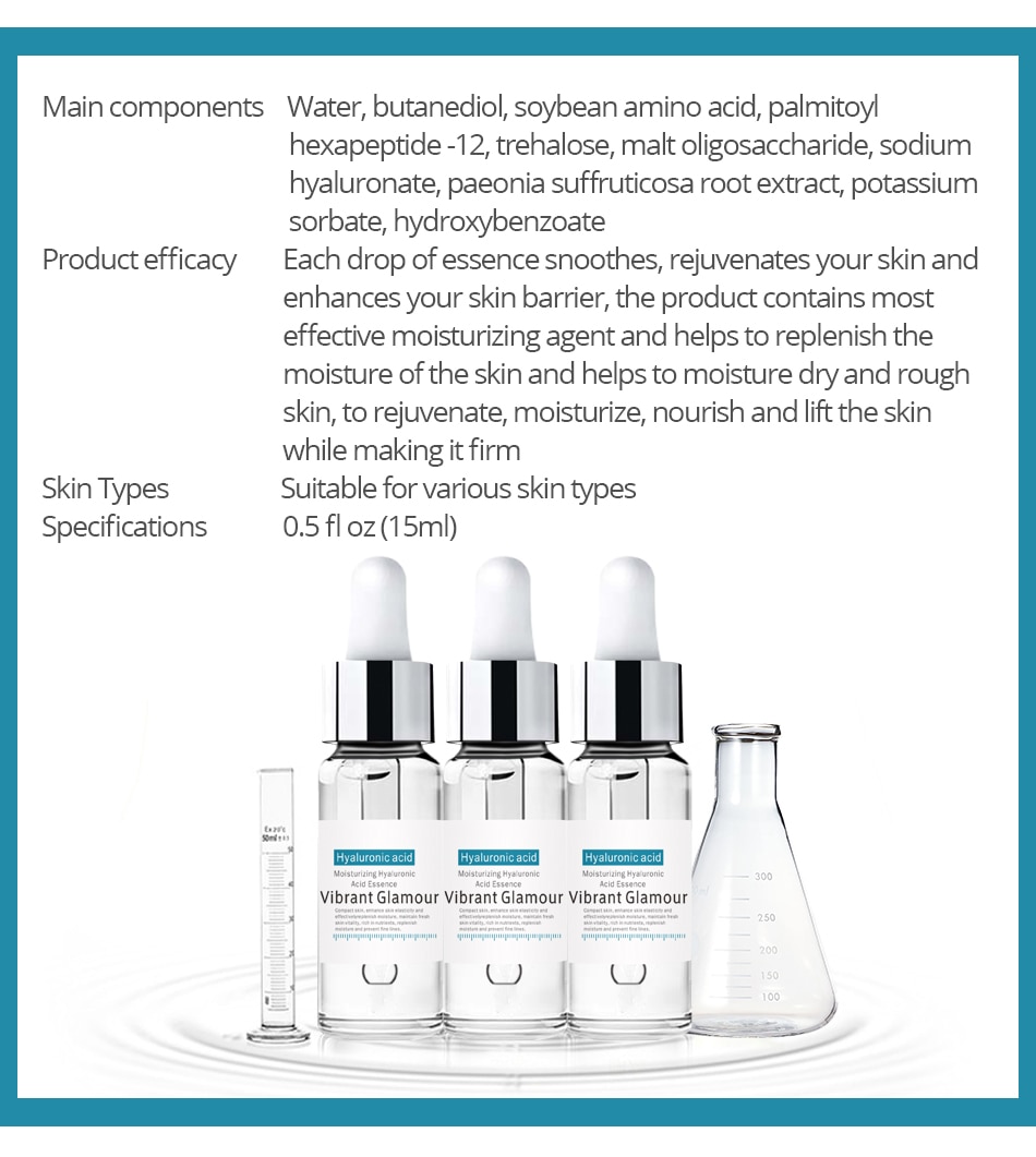 Hyaluronic Acid Shrink Pore Face Serum