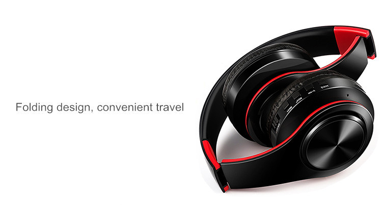 Foldable Wireless Bluetooth Headset