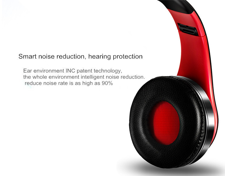 Foldable Wireless Bluetooth Headset