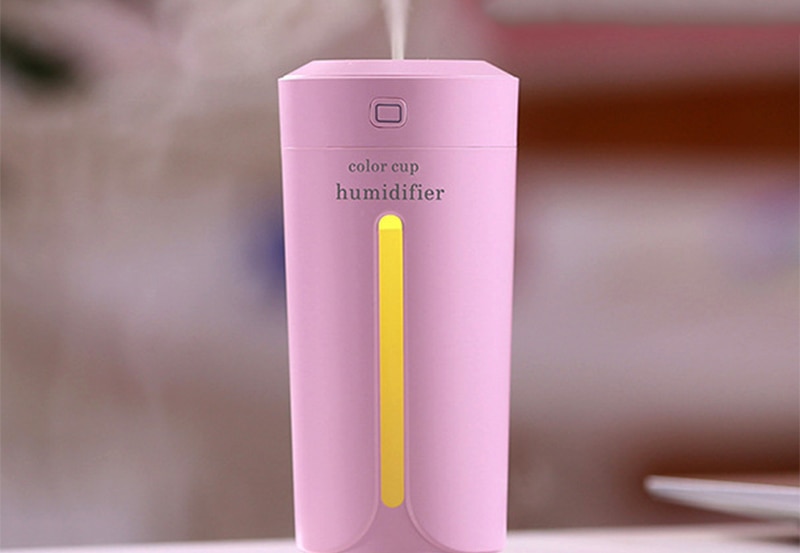 USB Air Humidifier with Colorful Backlight